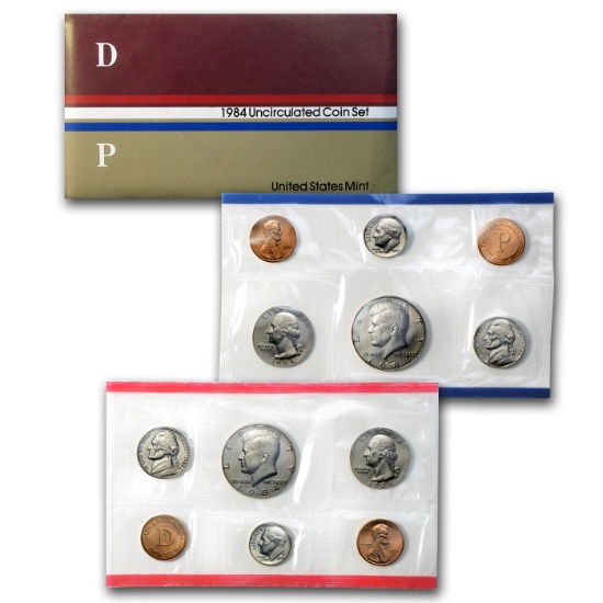 1984 United States Mint Set in Original Government Packaging