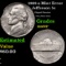 1969-s Mint Error Jefferson Nickel 5c Grades Choice+ Unc.