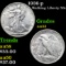 1936-p Walking Liberty Half Dollar 50c Grades Select AU