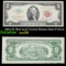 1963 $2 Red seal United States Note Fr1513 Grades Choice AU/BU Slider