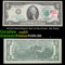 1976 $2 Federal Reserve Note 1st Day of Issue, with Stamp Grades Gem CU