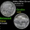 1936-s Buffalo Nickel Mint Error 5c Grades Select AU