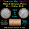 ***Auction Highlight*** Mixed Morgan/Peace Circ silver dollar roll, 20 coin 1899 & 'D' Ends (fc)