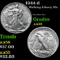 1944-d Walking Liberty Half Dollar 50c Grades Choice AU/BU Slider