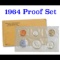 1964 United States Mint Proof Set In Original Evelope