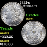 1921-s Morgan Dollar $1 Grades Choice Unc