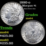 1890-o Morgan Dollar $1 Grades Choice Unc