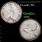 1956 Canada Quarter 25c Queen Elizabeth II KM-52 Grades Choice AU