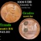 1909-p VDB Lincoln Cent 1c Grades Select Unc BN