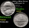 1963-p Jefferson Nickel Mint Error 5c Grades Choice+ Unc