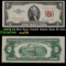 1953B $2 Red Seal United States Note Fr-1511 Grades vf++