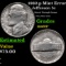 1982-p Jefferson Nickel Mint Error 5c Grades Choice+ Unc