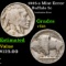 1925-s Buffalo Nickel Mint Error 5c Grades vf+