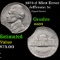 1972-d Jefferson Nickel Mint Error 5c Grades Choice Unc