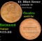 19- Lincoln Cent Mint Error 1c Grades Select Unc BN