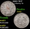 1883 N/C Liberty Nickel 5c Grades Select Unc