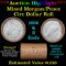 ***Auction Highlight*** Mixed Morgan/Peace Circ silver dollar roll, 20 coin 1896 & 'S' Ends (fc)
