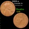 1925-s Lincoln Cent 1c Grades vg+