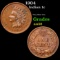 1904 Indian Cent 1c Grades Choice AU/BU Slider