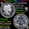 Proof ***Auction Highlight*** 1914 Barber Dime TOP POP! 10c Graded pr67+ Cam By SEGS (fc)