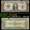 1923 $1 Large Size Blue Seal Silver Certificate, Fr-237 Signatures of Speelman & White Grades vf det