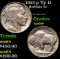 1913-p Ty II Buffalo Nickel 5c Grades Choice+ Unc