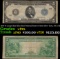1914 $5 Large Size Blue Seal Federal Reserve Note (New York, NY) 2-B Grades vf+