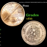 1944 Mexico ESTADOS UNIDOS MEXICANOS Peso KM-455 Grades vf++