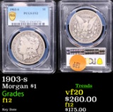 PCGS 1903-s Morgan Dollar $1 Graded f12 By PCGS
