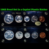 1962 Proof Set In a Capitol Plastic Holder