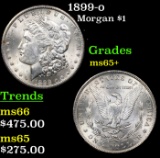 1899-o Morgan Dollar $1 Grades GEM+ Unc
