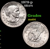 1979-p Susan B. Anthony $1 Grades Choice Unc