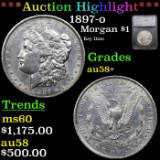 ***Auction Highlight*** 1897-o Morgan Dollar $1 Graded au58+ By SEGS (fc)