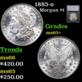 1885-o Morgan Dollar $1 Graded ms65+ By SEGS