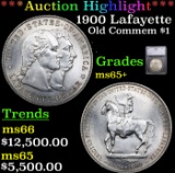 ***Auction Highlight*** 1900 Lafayette Lafayette Dollar $1 Graded ms65+ By SEGS (fc)