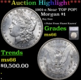 ***Auction Highlight*** 1901-s Morgan Dollar Near TOP POP! $1 Graded ms66 By SEGS (fc)