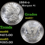 1884-o Morgan Dollar $1 Grades GEM+ Unc