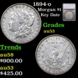 1894-o Morgan Dollar $1 Graded au53 By SEGS