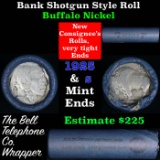 Buffalo Nickel Shotgun Roll in Old Bank Style 'Bell Telephone'  Wrapper 1925 &s Mint Ends