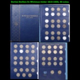 Partial Buffalo 5c Whitman folder 1913-1938, 56 coins.