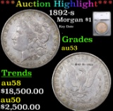 ***Auction Highlight*** 1892-s Morgan Dollar $1 Graded au53 By SEGS (fc)