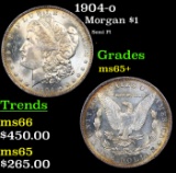 1904-o Morgan Dollar $1 Grades GEM+ Unc