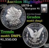***Auction Highlight*** 1879-s Morgan Dollar $1 Graded ms65 dmpl By SEGS (fc)