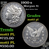 1900-s Morgan Dollar $1 Grades Select Unc PL
