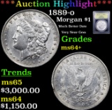 ***Auction Highlight*** 1889-o Morgan Dollar $1 Graded Choice+ Unc By USCG (fc)