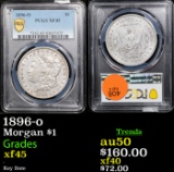 PCGS 1896-o Morgan Dollar $1 Graded xf45 By PCGS