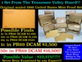 Original sealed 1960 United States Mint Proof Set Tennessee Valley Hoard