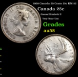 1959 Canada 25 Cents 25c KM-52 Grades Choice AU/BU Slider