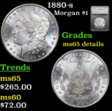 1880-s Morgan Dollar $1 Graded ms65 details By SEGS