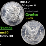 1904-o Morgan Dollar $1 Grades GEM Unc